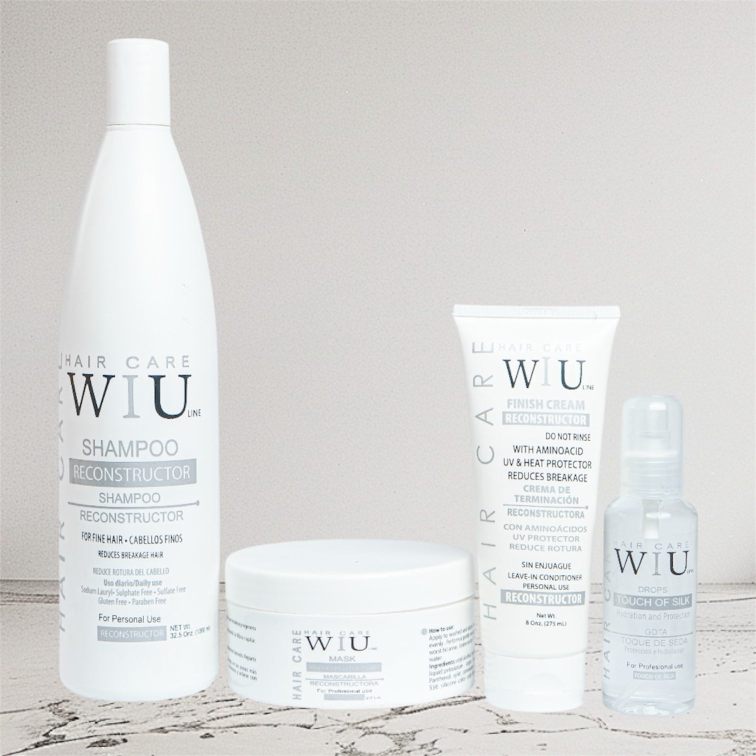 Reconstructor Hair care 4 pieces - Sarise Cosmética 